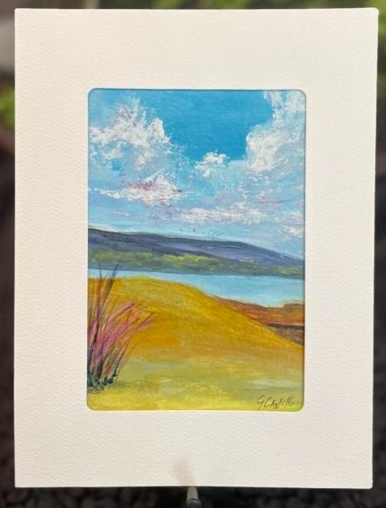 Hand-Painted Greeting Card - Landscapes of My Soul 11