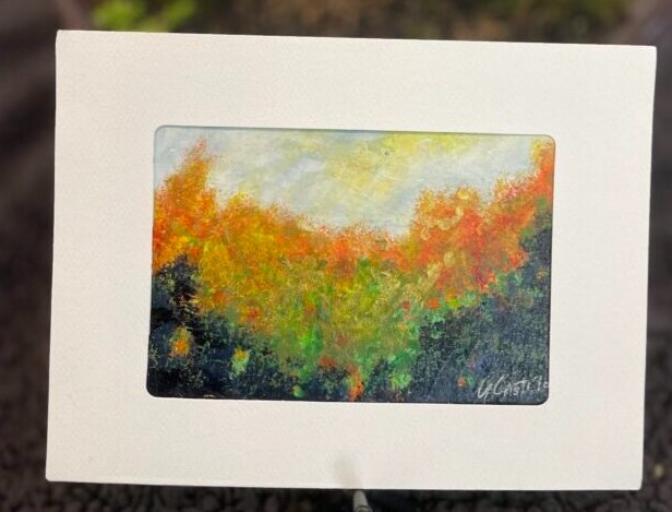 Hand-Painted Greeting Card - Landscapes of My Soul 20
